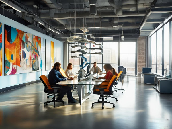 我们的团队工作环境