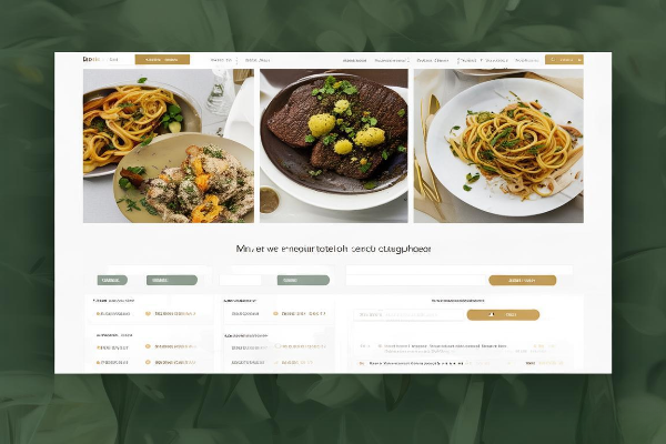 餐饮行业模板建站案例